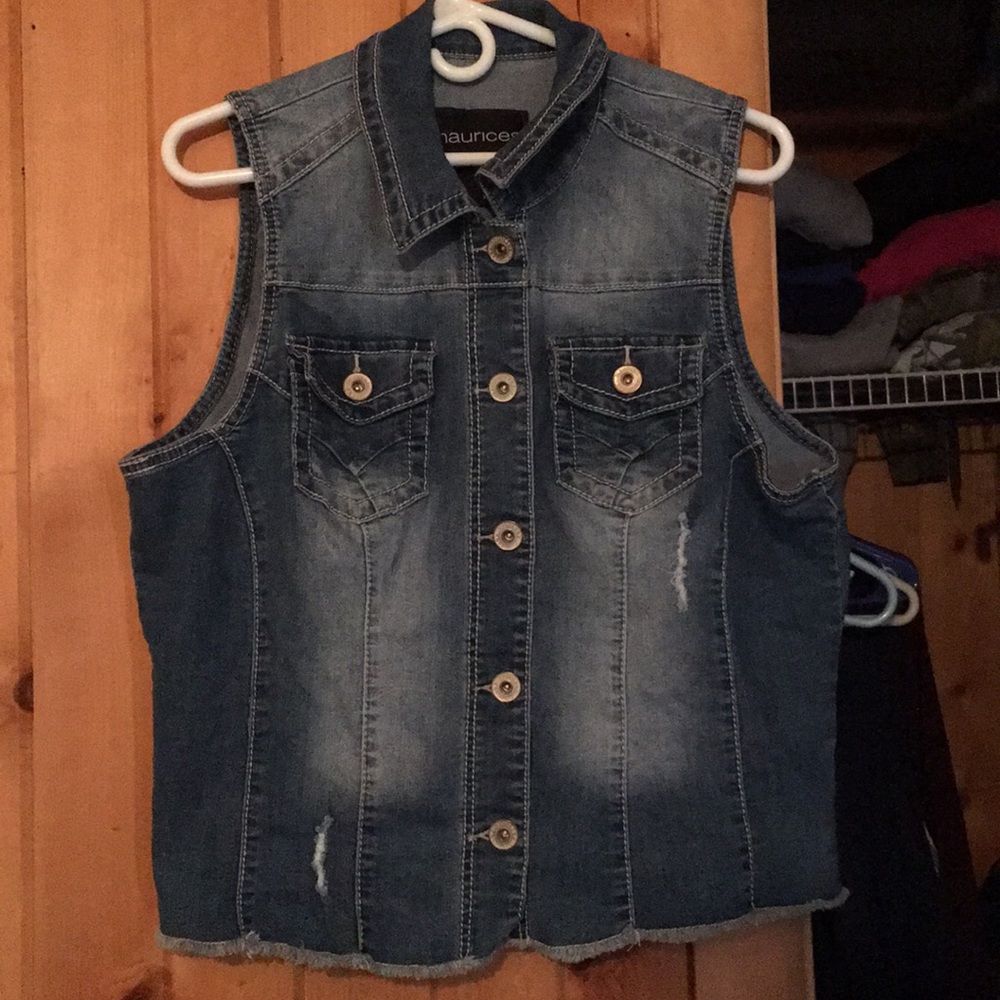 REDUCED Maurice’s Jean Vest